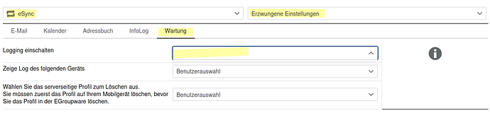 eSync Erzwungene Einstellungen 2024-08-08_11-09