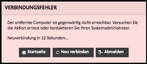 NLA-error-german